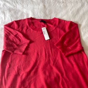 Short sleeve Jcrew silk blend sweater